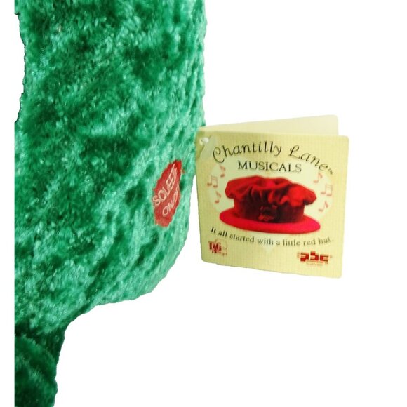 Animated Singing Frog Plush Chantilly Lane Musicals What a Wonderful World Works - Picture 4 of 11